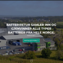 Enova støtte til gjenvinningsverk hos HydroVolt i Fredrikstad, som skal driftes av Batteriretur